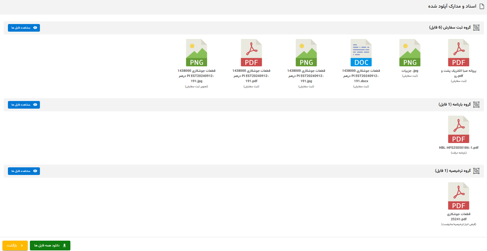 مدیریت اسناد